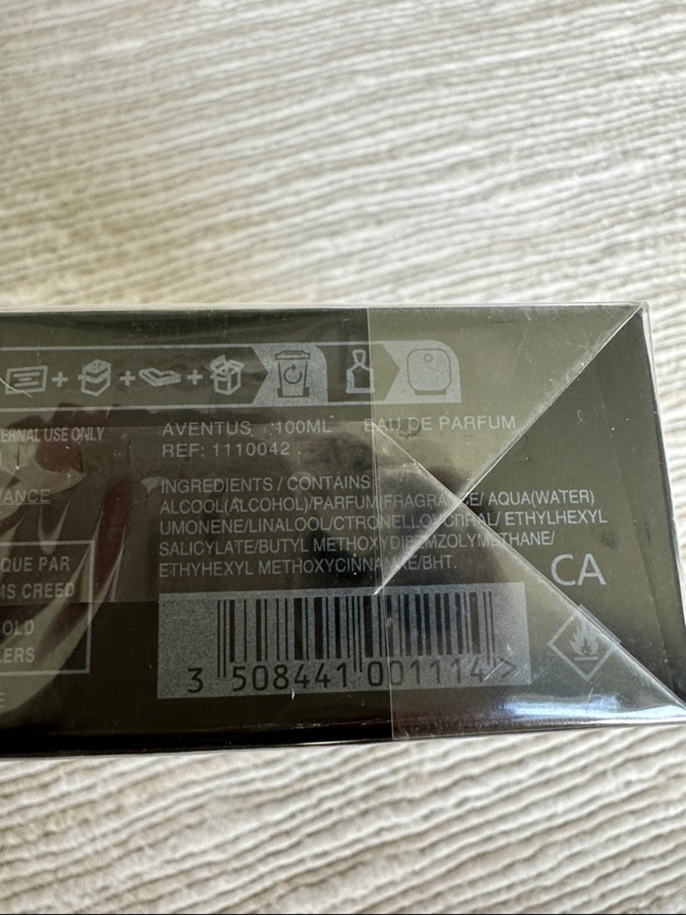 Creed Aventus Black & Silver Box-Perfume for Men. Best seller. New in cellophane - Picture 6 of 8